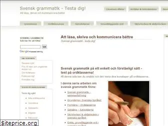 grammatiktest.se