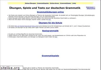 grammatiktraining.de