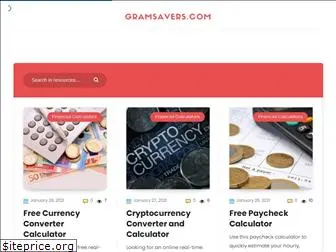 gramsavers.com