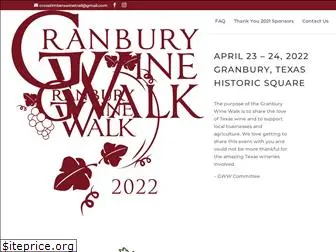 granburywinewalk.com