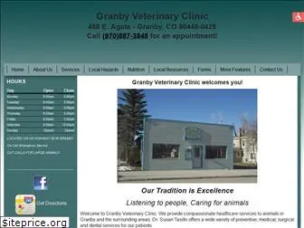 granbyveterinaryclinic.com