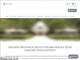 grandeprovence.co.za