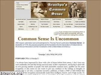 grandpascommonsense.com
