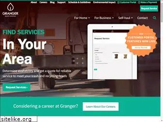 grangerwasteservices.com