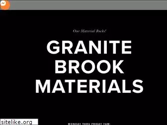 granitebrookmaterials.com