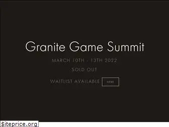 granitegamesummit.com