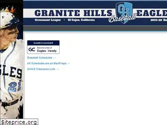 granitehillsbaseball.com