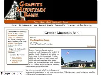 granitemountainbank.com