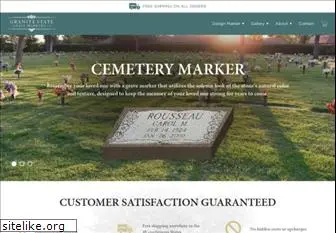 granitestategravemarkers.com