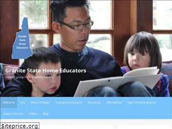 granitestatehomeeducators.org