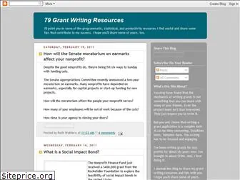 grant-writing-resources.blogspot.com