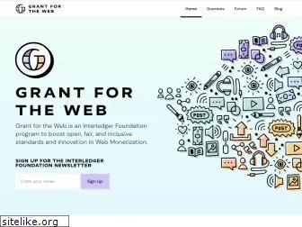 grantfortheweb.org