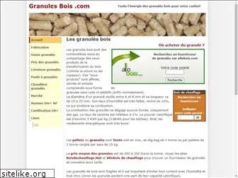 granulesbois.com