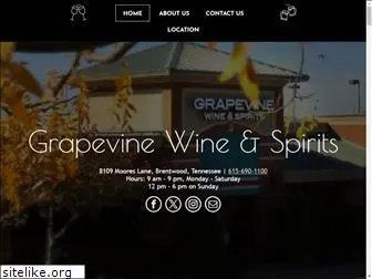 grapevinewineandspirits.com