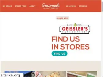 grassrootsicecream.com