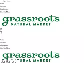 grassrootsnaturalmarket.net