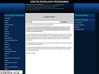 gratisdownloadprogramma.nl