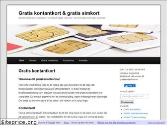 gratiskontantkort.nu