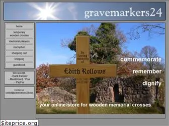 gravemarkers24.com