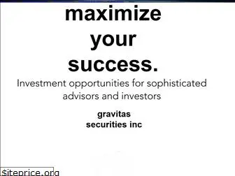 gravitassecurities.com