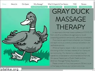 grayduckmassage.com