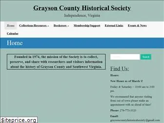 graysonvahistsoc.com