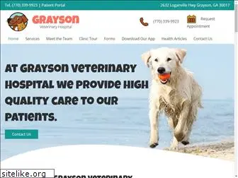 graysonvethospital.com