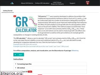 grcalculator.org