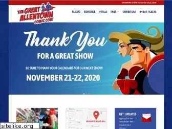 greatallentowncomiccon.com