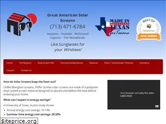 greatamericansolarscreens.com