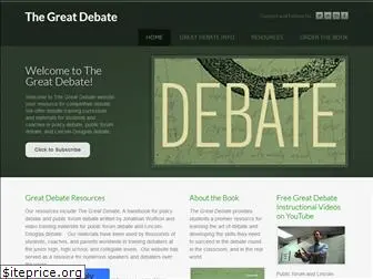 greatdebate.net