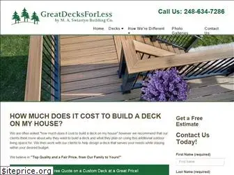 greatdecksforless.com