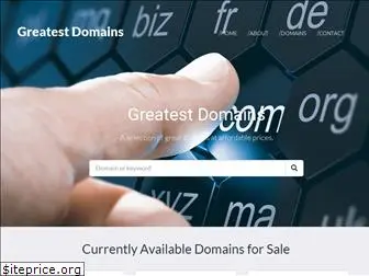 greatestdomains.com