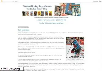 greatesthockeylegends.com