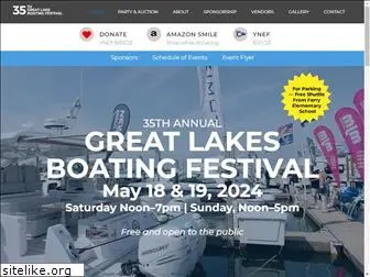greatlakesboatingfestival.com