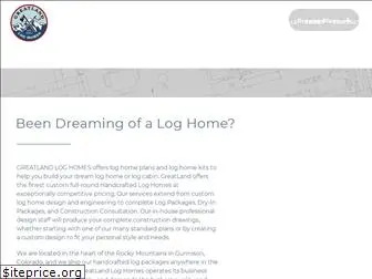 greatlandloghomes.com