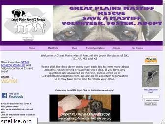 greatplainsmastiffrescue.org