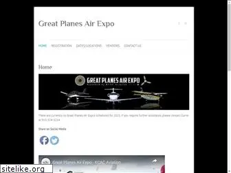greatplanesairexpo.com