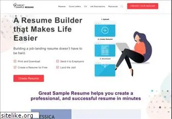 greatsampleresume.com