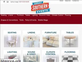 greatsouthernevents.com