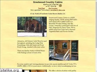greatwoodcabins.com
