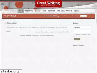 greatwriting.co.uk