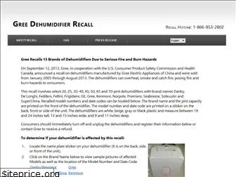 greedehumidifierrecall.com