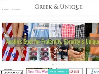 greekandunique.net
