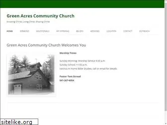 greenacrescommunitychurch.com