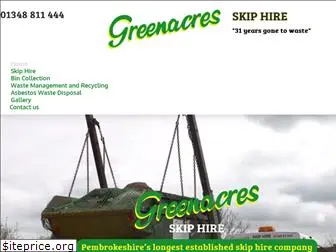 greenacresskiphire.com