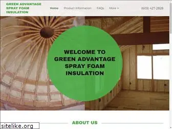 greenadvantageinsulation.com