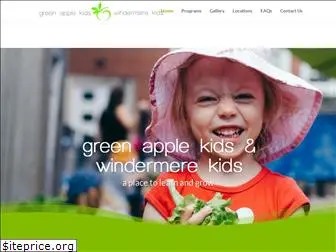 greenapplechildcare.com