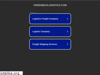 greenboxlogistics.com