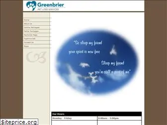 greenbrierpets.com